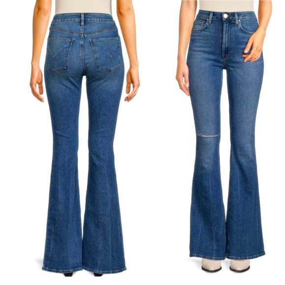 🌟NWT🌟HUDSON Heidi High-rise Flare🌟    SZ 29 - Picture 1 of 9